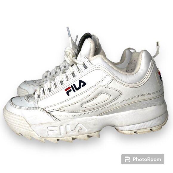 FILA Disruptor Sneakers Men Size 7 White Shoe Chunky - Picture 3 of 9